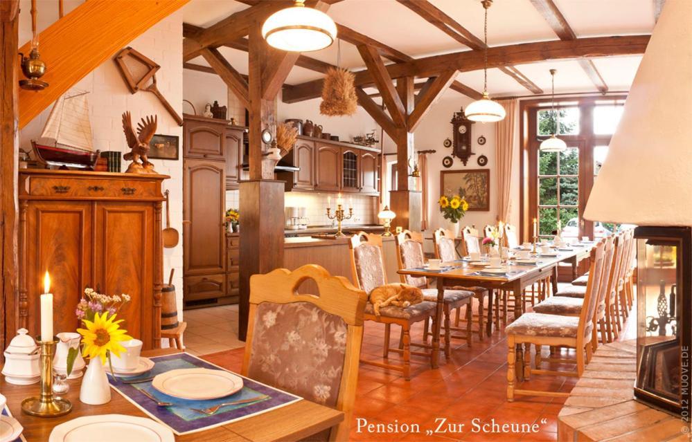 Pension Zur Scheune Plau am See Kültér fotó